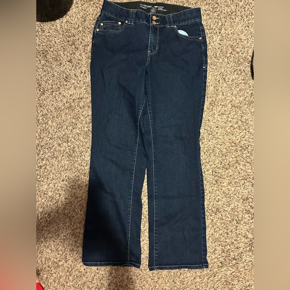 Lane Bryant Dark Blue Flare Jeans (C116) - Picture 3 of 4